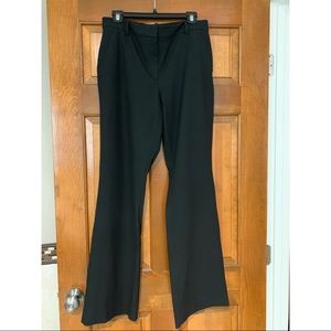 WHBM Black Boot Cut Dress Pant SZ 10